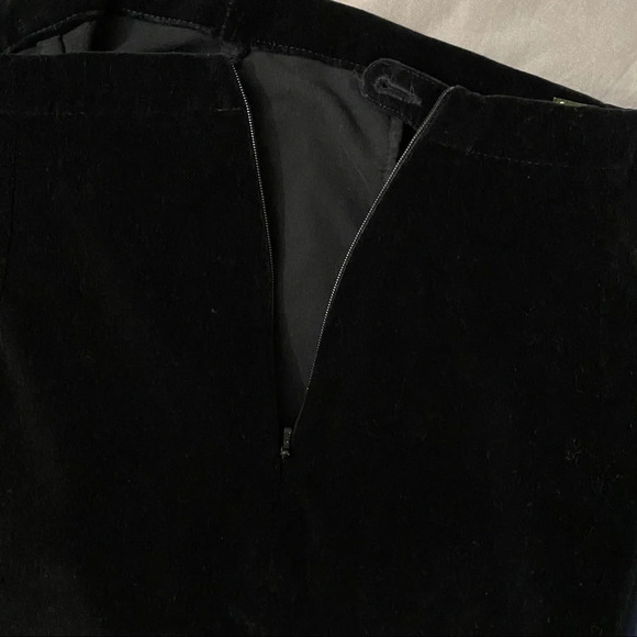 Eddie Bauer Velvet Velour Pants High Waist Stretch - Picture 6 of 10